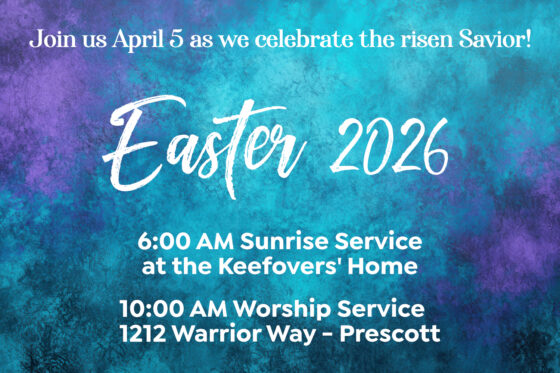 2026 Easter Services The Church Next Door Prescott AZ
